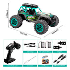 Auto A Control Remoto Offroad Wind Speed 2.4ghz Rustico
