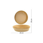 50 Forros Airfryer Papel Antiadherente Freidoras Desechable