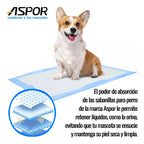 200 Pañales Tipo Sabanillas Mascotas Perros 60x60cm Lavanda