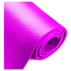 Mat Yoga 10 Mm Alfombra Resistente Gruesa Varios Colores