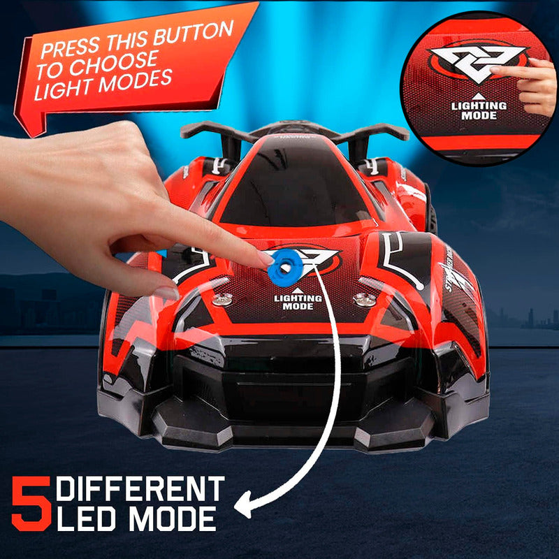 Auto Control Remoto Racing 5 Modos Luces Humo 2.4gz