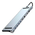 Hub Usb Tipo C 12 En 1 Docking Station Notebook Multipuerto