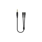 Adaptador Audio Microfono 2 Aux Hembra A 1 Aux Macho 3.5mm