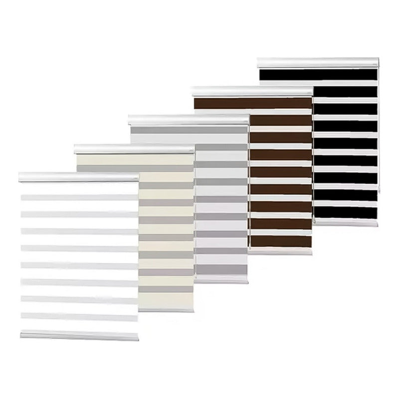 Cortina Roller Duo Zebra Día Y Noche 200 X 200 Cm