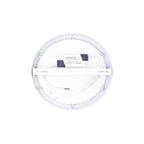 Pack 5 Foco Panel Plafon Sobrepuesto Redondo 18w Luz Calida
