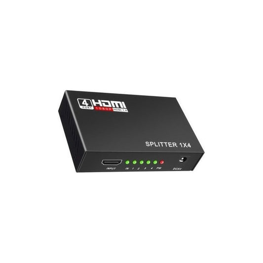Splitter Hdmi 1x4 Full Hd 4k Y 2k Uhd Clonar Pantallas