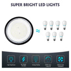 Foco Led Industrial 100w Plafon 6500k Techo Luz Fria 120g