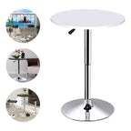 Mesa Bar Altura Ajustable 60x93cm Diámetro Terraza Comedor