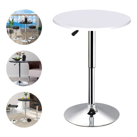 Mesa Bar Altura Ajustable 60x93cm Diámetro Terraza Comedor
