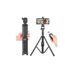 Tripode Celular Bluetooth 2 En 1 Yunteng Vct-1688 De 134cm