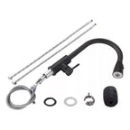 Llave Lavaplatos Extensible Griferia Monomando Cocina Niquel