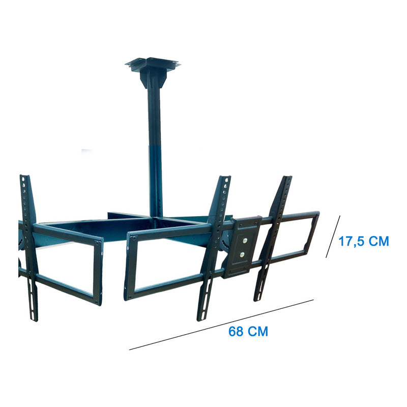 Soporte De Techo Para Tv Cuadruple 32 A 70 Pulgadas 360°