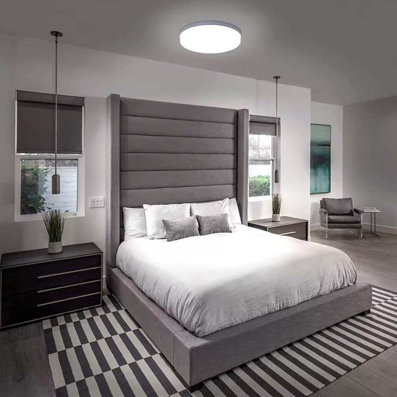 Foco Plafon Frameless Led Techo Sobrepuesto 36w Luz Fria