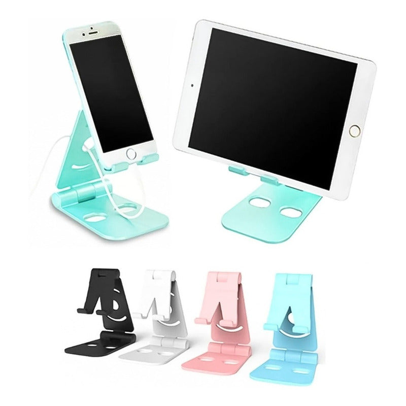 Soporte De Celular Para Mesa Plegable Plastico Alta Calidad