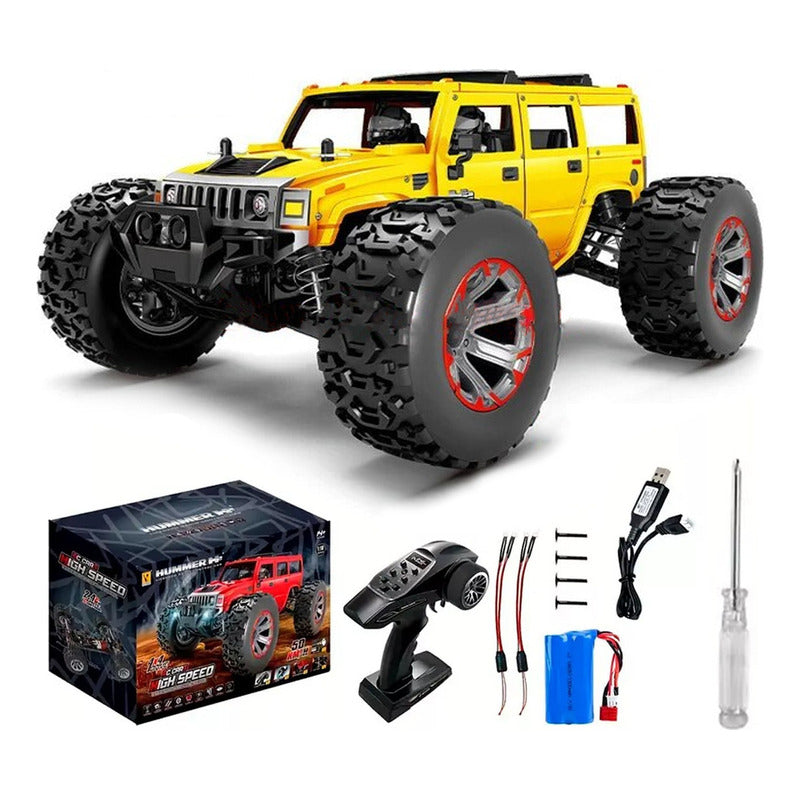 Hummer H2 A Control R Alta Velocidad 50km/h Suspensión 4x4
