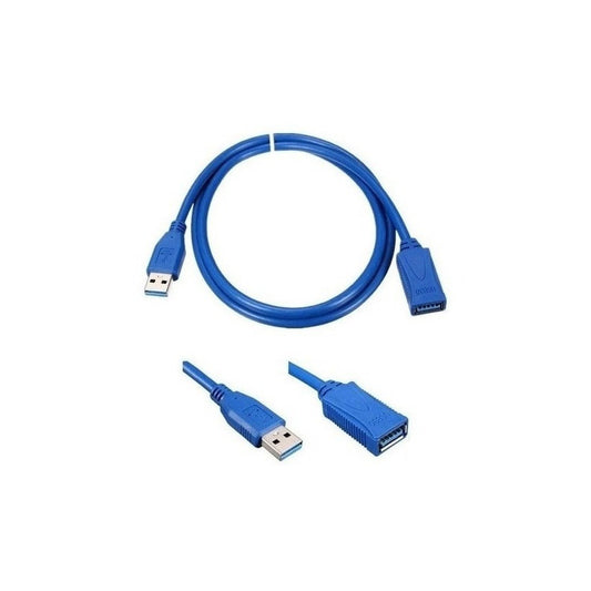 Cable Alargador Usb Macho A Hembra 1.5m Usb 3.0 En Bolsita