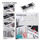 Organizador Ducha Repisa De Baño Estante Set Multiuso