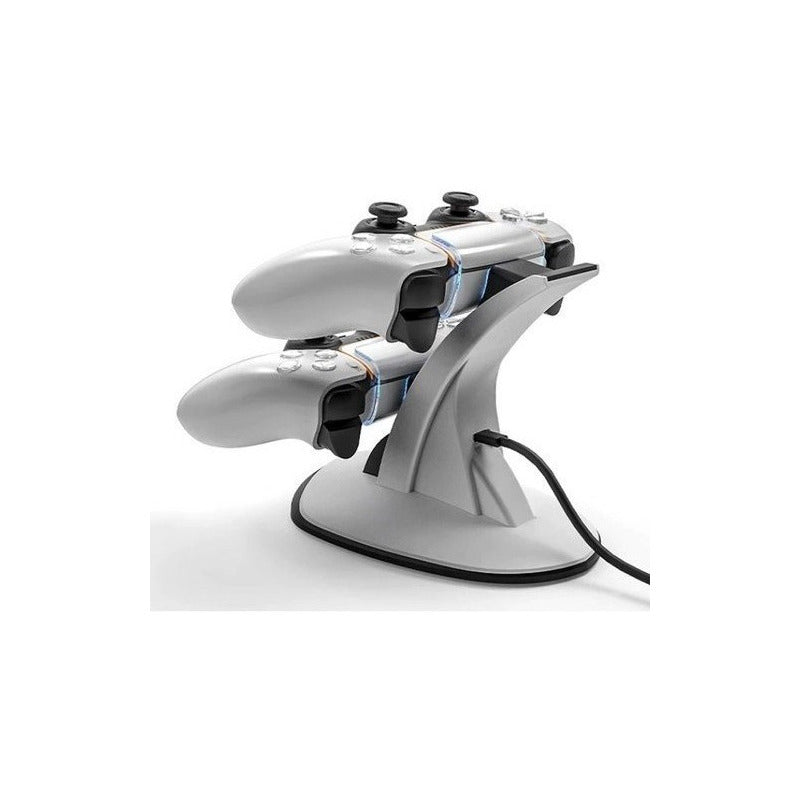 Base De Carga Para Joystick Modelo P5 Doble Puerto Usb