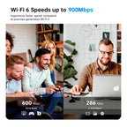 Adaptador Antena Wifi Usb Dual 5g 900mbps Alta Velocidad