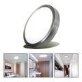 Foco Plafon Led Redondo Sobrepuesto 12w Luz Fria Niquel