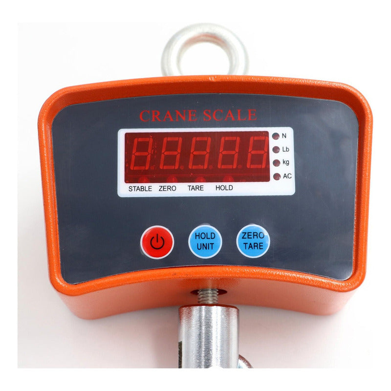 Balanza Romana Pesa Digital 1 Tonelada Con Gancho Industrial