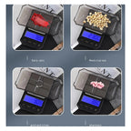 Pesa Digital Gramera Joyeria 0.01g A 500g 7 Unidades De Peso