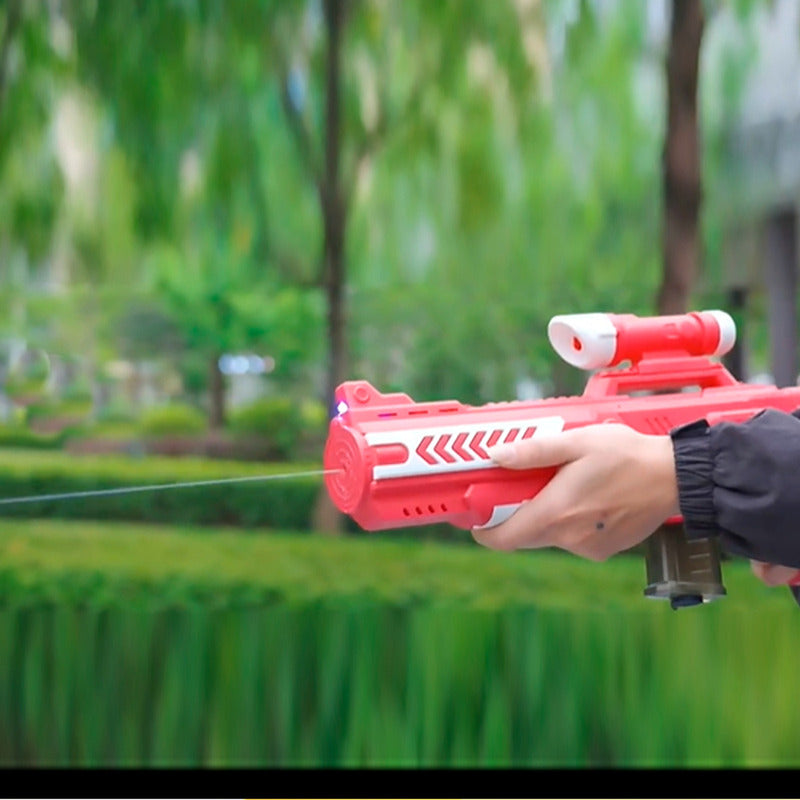Pistola De Agua Rifle Automatico Inalambrico