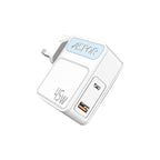 Cargador Carga Rapida 45w Tipo C Y Usb 3.0a