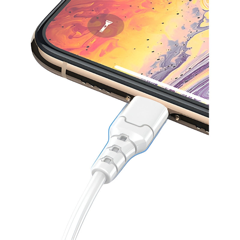 Cable Carga Rapida 3.0a Compatible Con iPhone 1 Metro