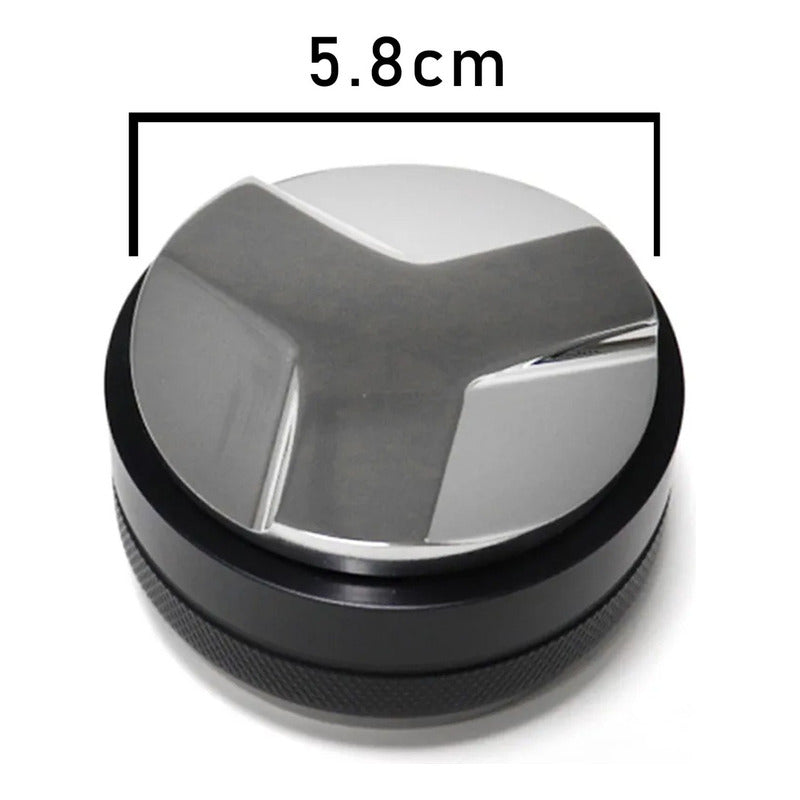 Tamper Y Distribuidor De Café Expreso 58mm Acero Inoxidable
