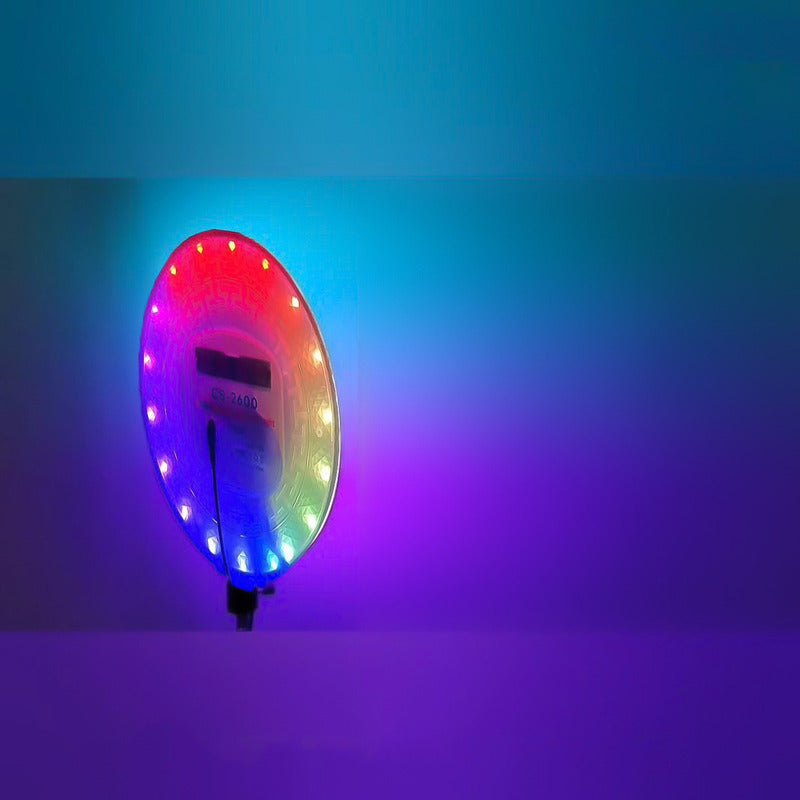 Panel Luz Rgb Estudio Fotografía Video 44cm Tripode Control