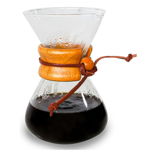 Cafetera Tipo Chemex Pour Over Por Goteo 400ml Para Verter