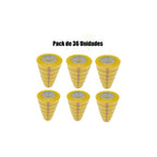 Pack 36 Cintas Embalaje Transparente 300 Metros 48mm