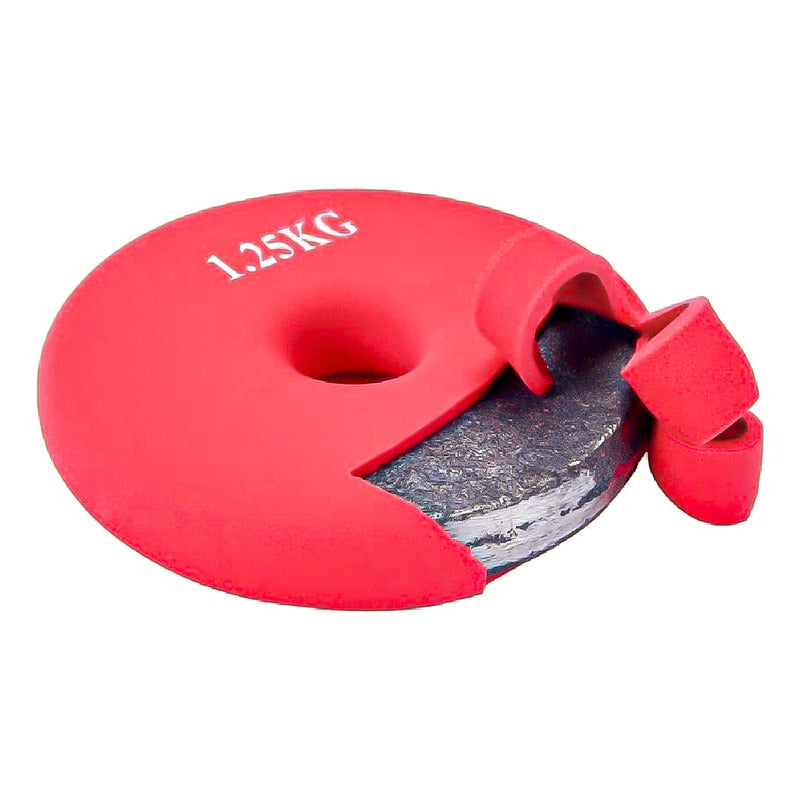 Set Mancuernas Y Barra 20kg Colores Acero Neopreno