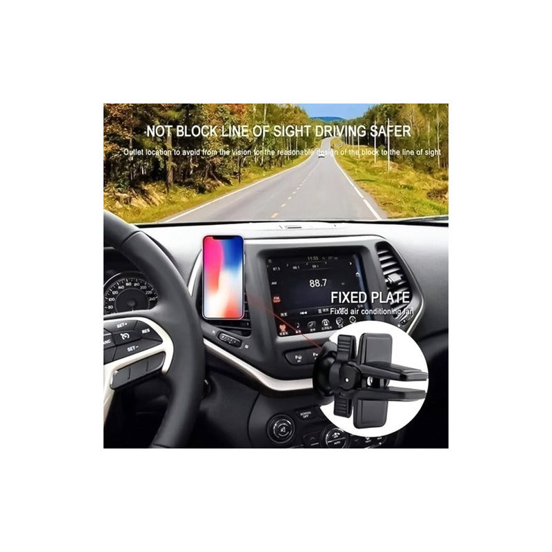 Soporte De Celular Para Auto Iman Magnético Rejilla Del Aire