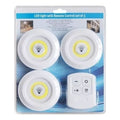 Set 3 Luces Led De Emergencia Inalambricas Control Remoto
