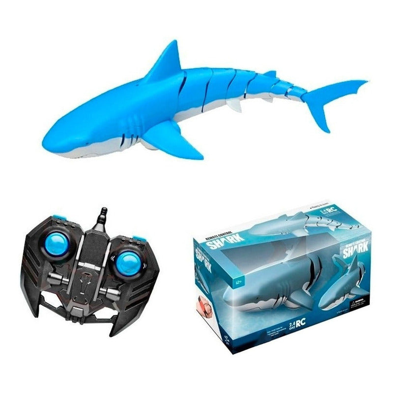 Tiburón A Control Remoto Helices Para Uso En El Agua 38cm