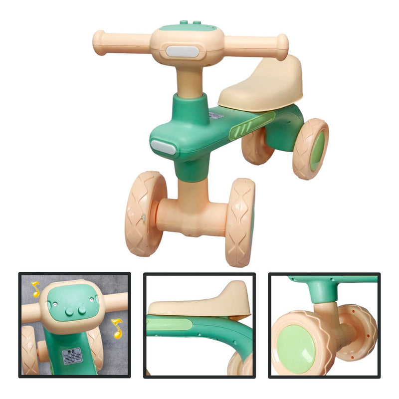 Correpasillo Caminadora Equilibrio Musical 4 Ruedas Infantil