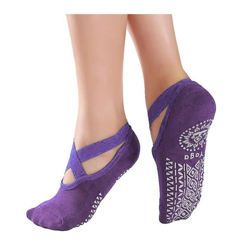 Calcetines Yoga Antideslizantes Pilates Transpirables