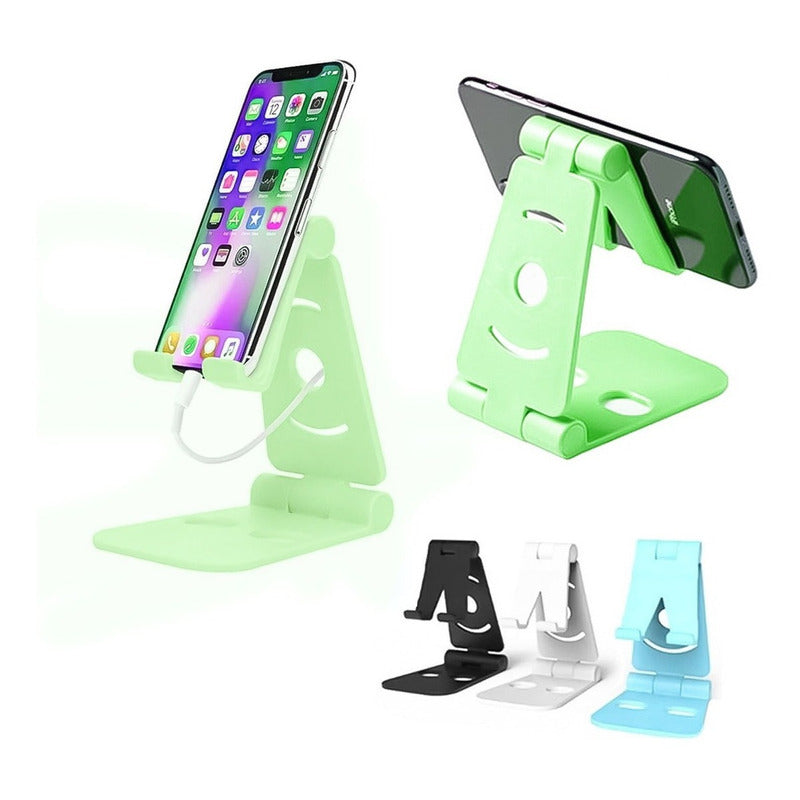 Soporte De Celular Para Mesa Plegable Plastico Alta Calidad