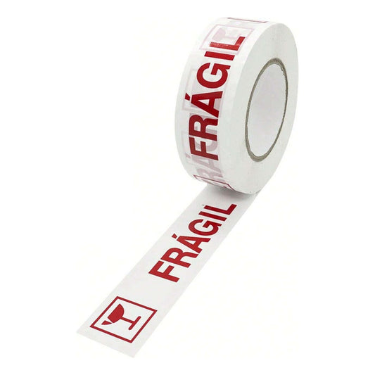Cinta Embalaje Frágil Huincha 250mts Adhesiva 48mm Maxtrust