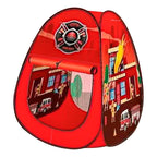 Carpa Infantil Piscina 100 Pelota Bomberos Juego Niños