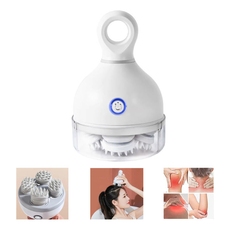 Masajeador Relajante Cabeza Cuello Inteligente Eléctrico Usb