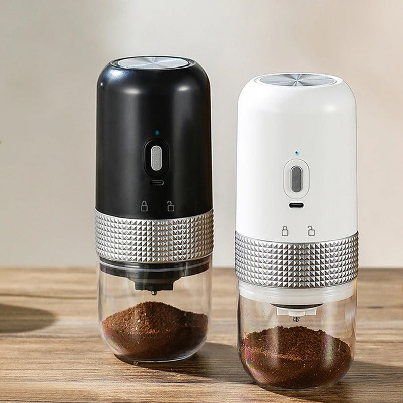 Moledor De Cafe Y Especias Inalambrico Portatil Ceramica Usb