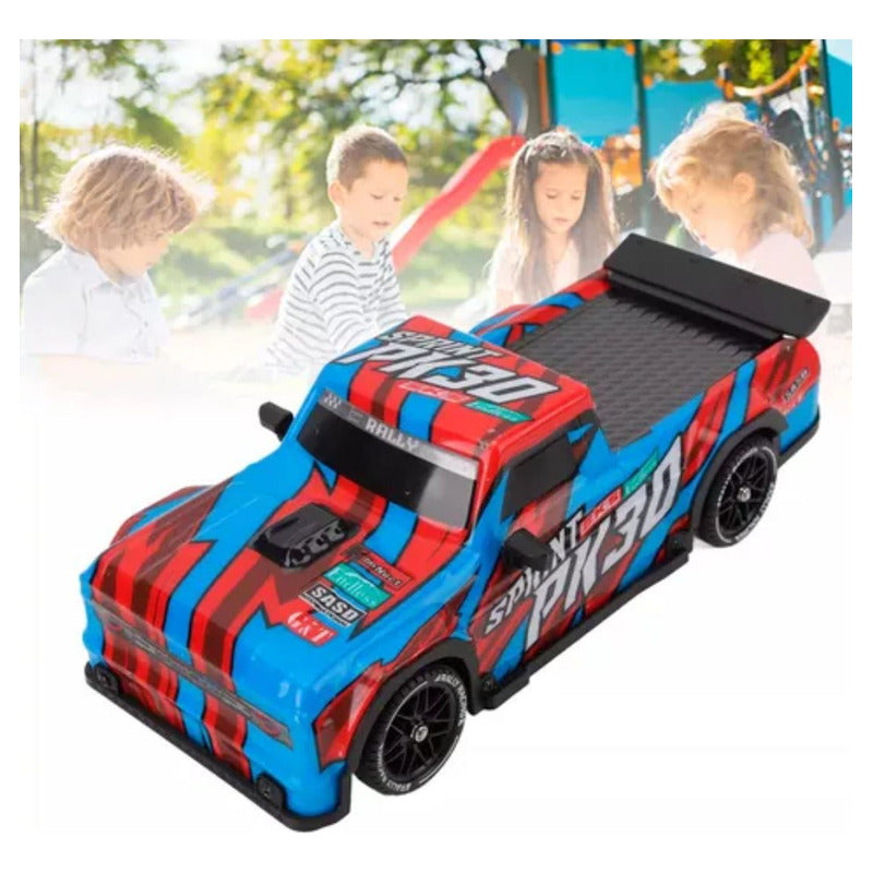 Auto Drift 4x4 C/r Luces Neumáticos Y Frenos De Repuestos