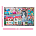 Muñecas Con Casa Y Full Accesorios 2 Muñecas Qier Journey