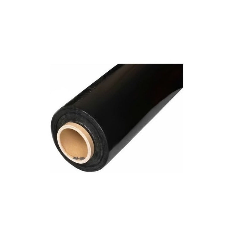 Pack 2 Alusa Film Negro Rollo Para Embalaje 250m 20 Micrones