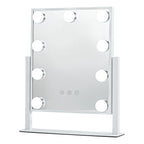 Espejo Maquillaje Tocador 9 Luces Usb 3 Modos Luz Led 360°