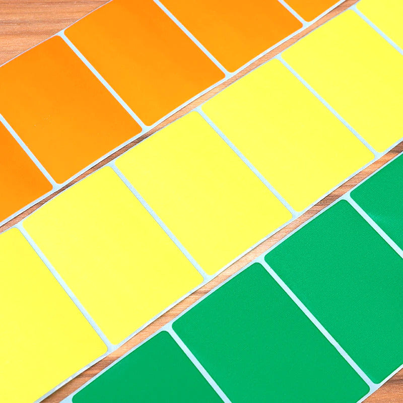 Etiquetas Adhesivas Térmicas 50x30mm Rollo 1000u Verde