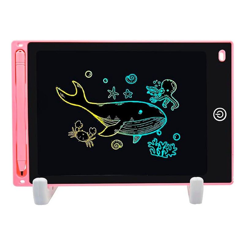 Pizarra Magica Para Niños 8,5 Pulgadas Multicolor Con Plumón